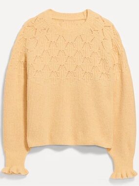 Old Navy Soft Yellow Women's Sweater